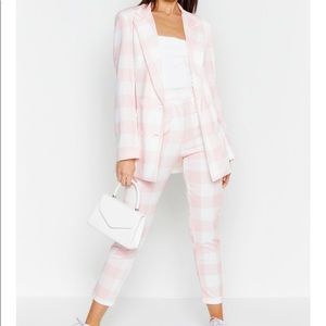 Pink&White Co-Ord suit set